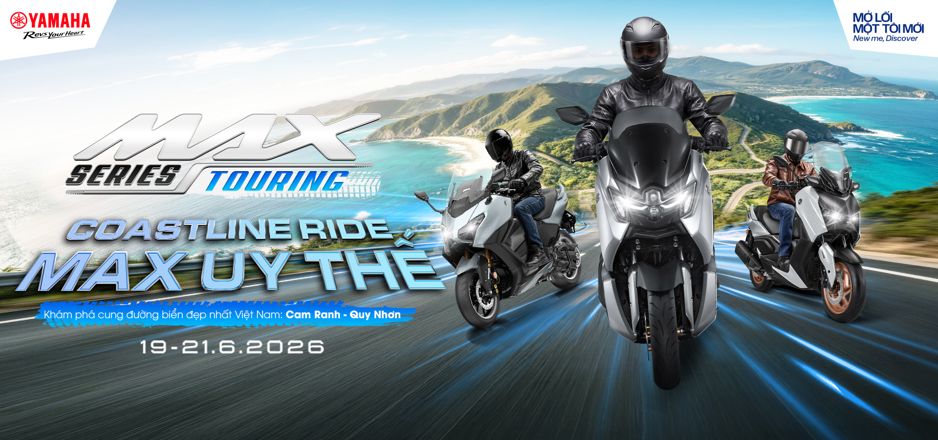 MAX SERIES TOURING - COASTLINE RIDE