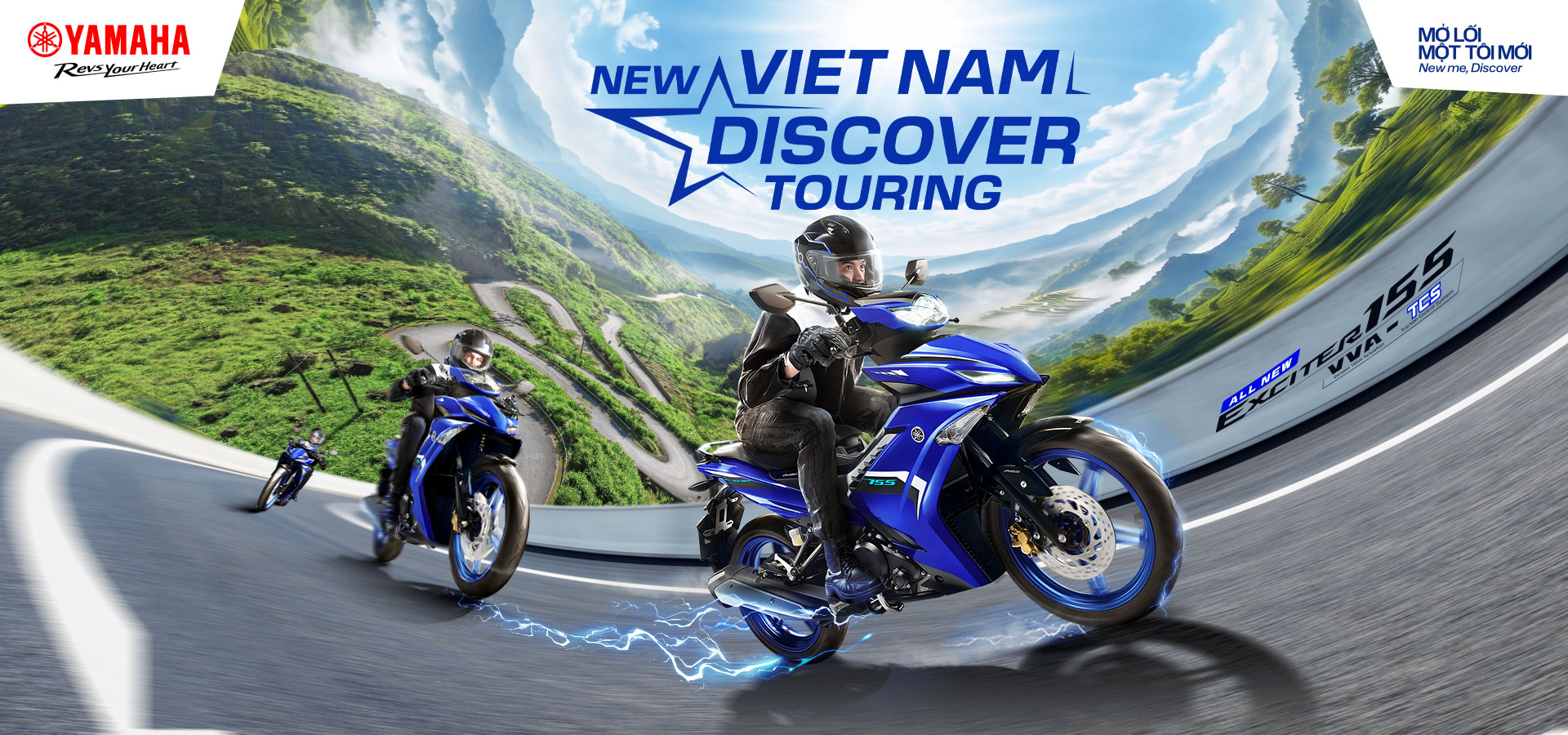 EXCITER TOURING (Hành trình tự túc cho các dòng Yamaha Exciter khác)